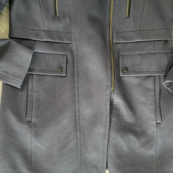 Marc New York Andrew Marc denim wool coat women’s 10 - Picture 3 of 7